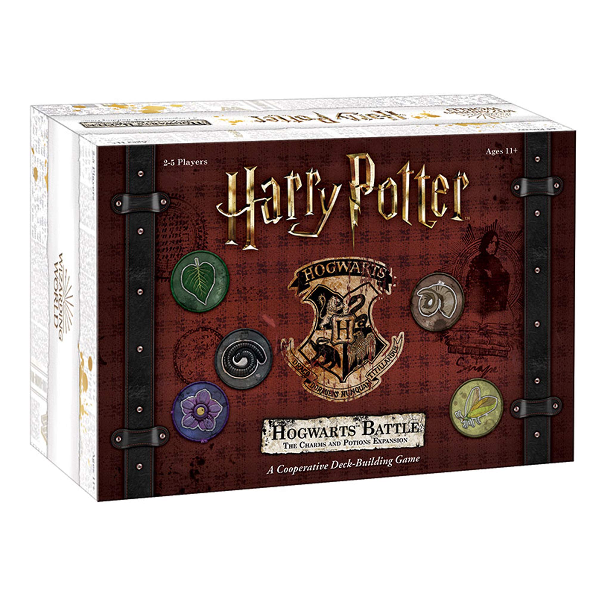USAOPOLY Harry Potter: Hogwarts Battle - The Charms and Potions Expansion/Second Expansion to Harry Potter Deckbuilding Game/Featuring New Abilities & Cards/Officially Licensed