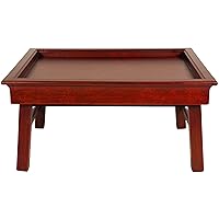 Oriental Furniture Rosewood Tea Tray