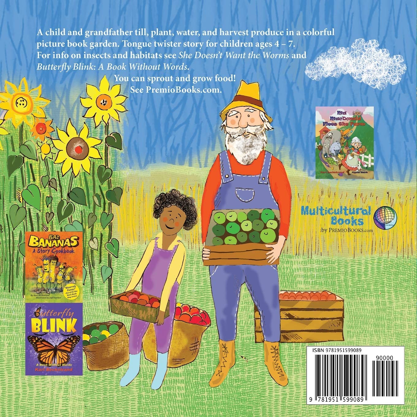 GROW: How We Get Food from Our Garden (Food Books for Kids)