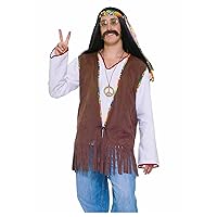 Men's Generation Hippie Costume Vest