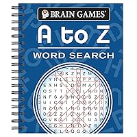 Brain Games - A to Z Word Search Brain Games - A to Z Word Search Spiral-bound