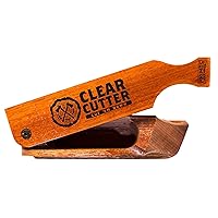 Primos Hunting Clear Cutter, Wood Grain Turkey Box Call, Multicolor, Standard Size for Effective Calling