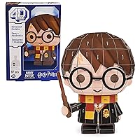 Harry Potter Character 3D Puzzle Model Kit 87 Pcs, Harry Potter Gifts Desk Decor, Building Toys, 3D Puzzles for Adults & Teens 12+