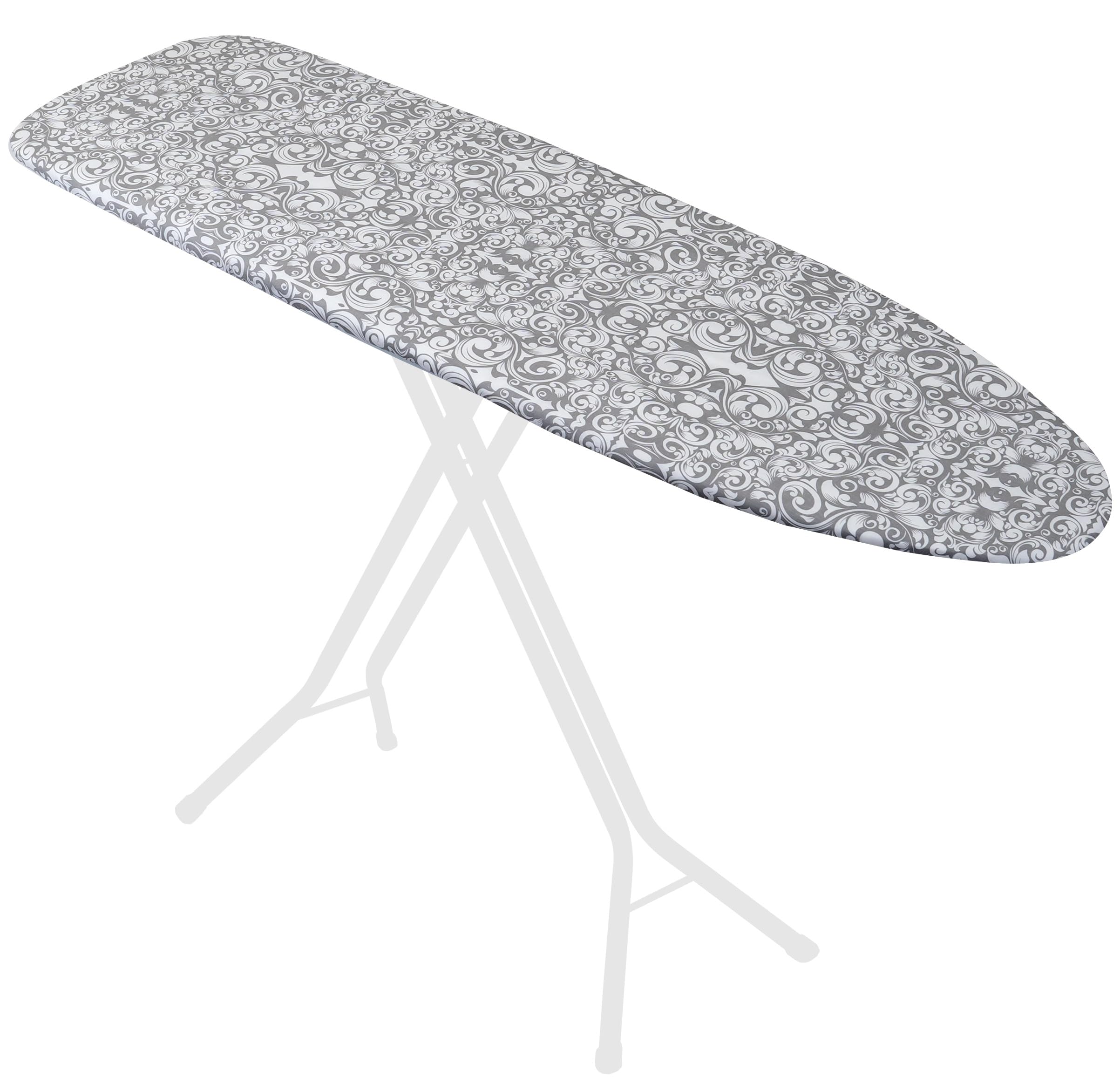 Laundry Solutions by Westex Damask Deluxe Triple Layer Extra-Thick Ironing Board Cover & Pad, 15