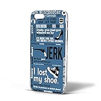 sam winchester supernatural quotes jerk TV00 for Iphone Case (iPhone 6s plus White)