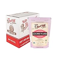 Bob's Red Mill Flaked Coconut (Unsweetened), 10 Ounce (Pack of 4)