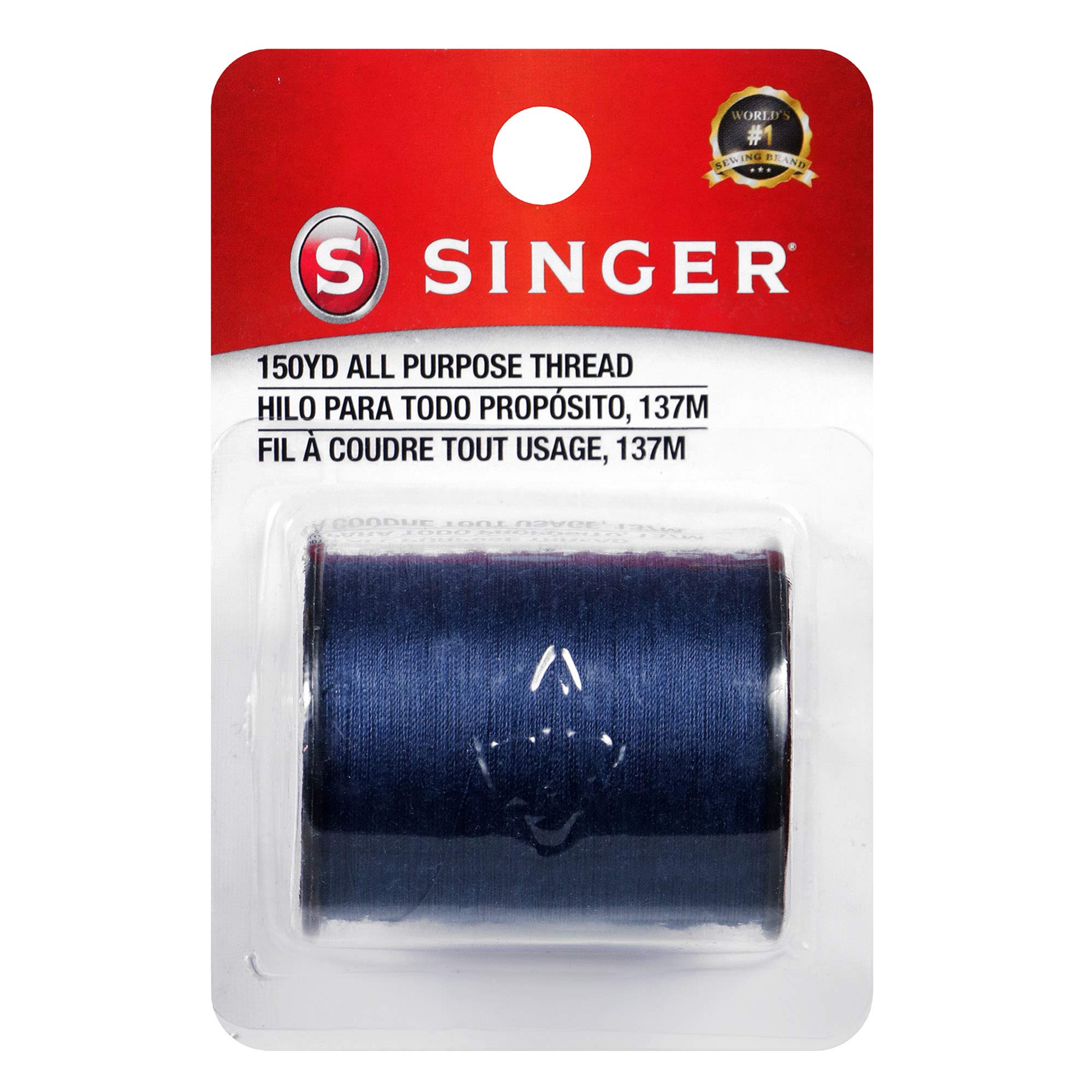 SINGER 60013 All Purpose Polyester Thread Navy