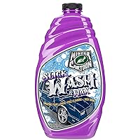 X Mister Cartoon 54253 Slick Wash & Wax, Clean and Protect in One Step, pH Neutral Formula, Long-Lasting Foam, High Shine Finish, Safe for Cars, Trucks, SUVs, RVs, Motorcycles & More, 48 oz
