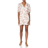 Rebecca Taylor womens Short Sleeve Amelie Fleur DressCocktail Dress