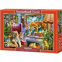 Puzzles for Adults 3000 Piece – Tigers Coming to Life - Family Puzzles – Easy Jigsaw Puzzle - Tiger Puzzle - Animal Puzzles for Adults - Puzzle Art