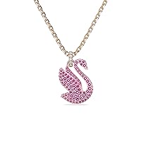 Swarovski Iconic Swan Crystal Necklace and Earrings Jewelry Collection