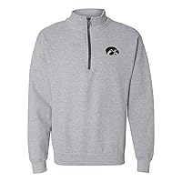 UGP Campus Apparel NCAA Primary Logo, Team Color (1/4) Quarter Zip Sweatshirt, College, University