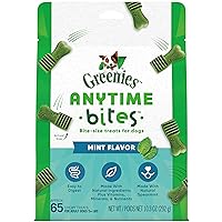 Greenies Anytime Bites Dog Treats, Mint Flavor, 10.3 oz. Bag