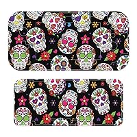 Day of The Dead Sugar Skull Decal Stickers Cover Skin Protective FacePlate for Nintendo Switch