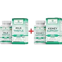 PurePremium Supplements Premium Milk Thistle (Plus) Kidney Support.