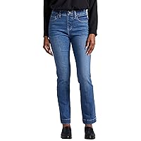 JAG Women's Valentina High Rise Straight Leg Pull-on Jeans-Legacy