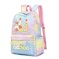 Anime Sumikko Gurashi Print Casual Backpack Luna Cat Laptop Backpack