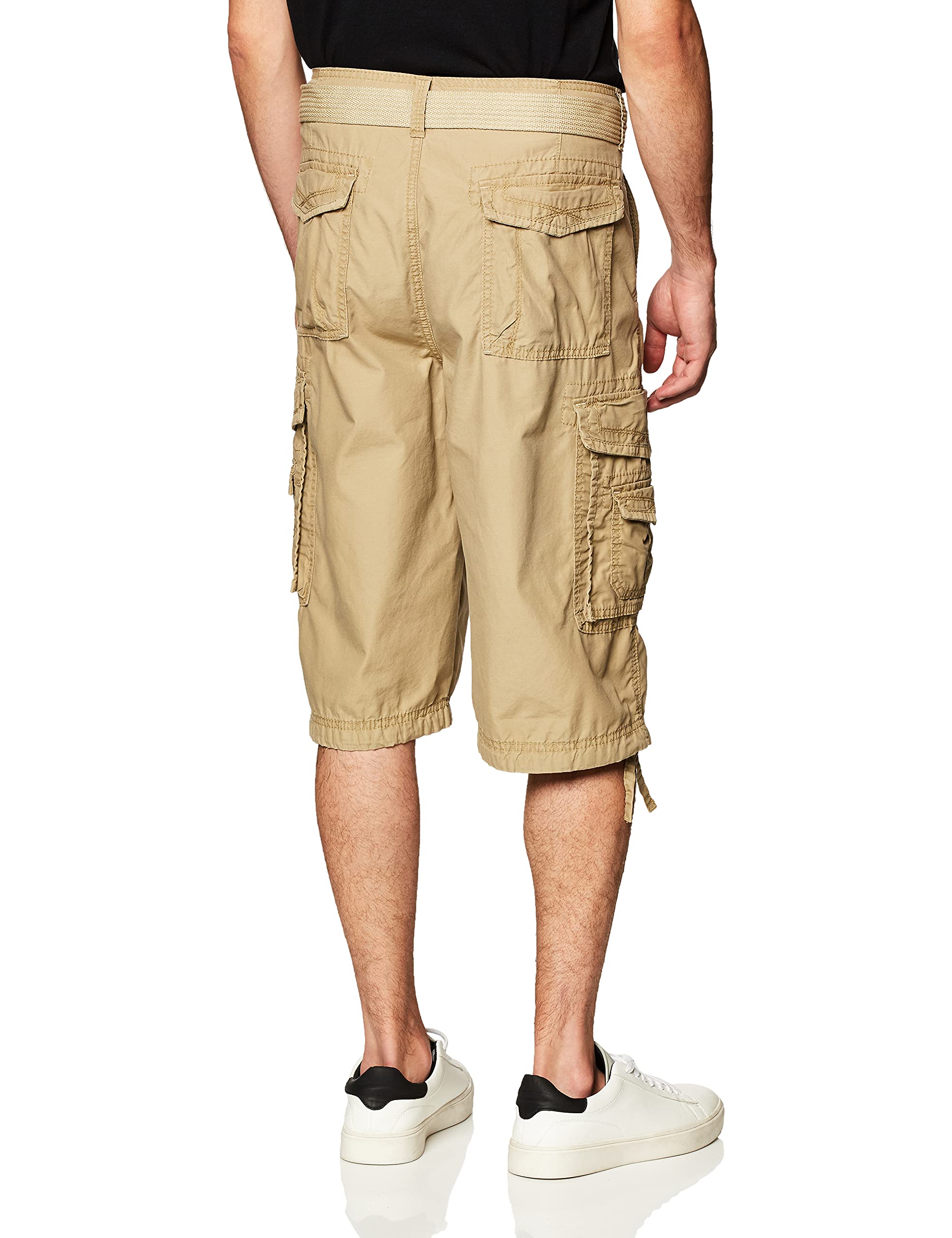 Unionbay Men's Cordova Belted Messenger Cargo Short - Reg and Big and Tall Sizes