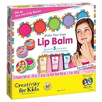 Creativity for Kids Make Your Own Lip Balm - Create 5 Fruity Lip Balms