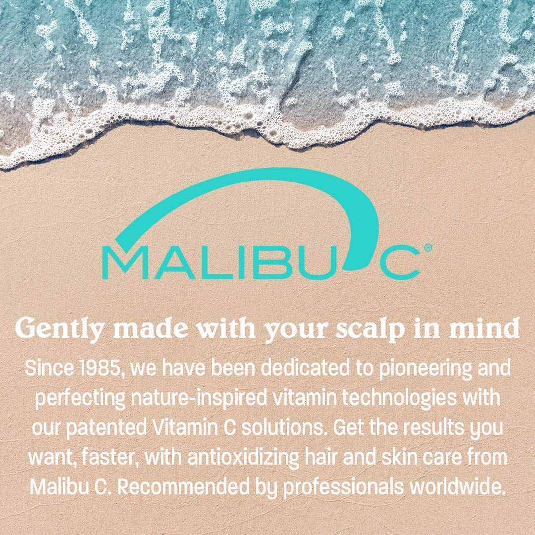 Malibu C Miracle Repair Hair Reconstructor (1 Packet) - Nourishing Hair Repair Treatment for Weak, Damaged Strands - Flax Protein & Vitamin B5 for Hair Strength