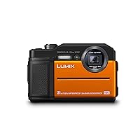 LUMIX DC-FT7EB-D Waterproof Camera - Orange