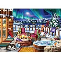 Ravensburger Northern Lights 500 Piece Large Format Jigsaw Puzzle for Adults - 16791 - Every Piece is Unique, Softclick Technology Means Pieces Fit Together Perfectly