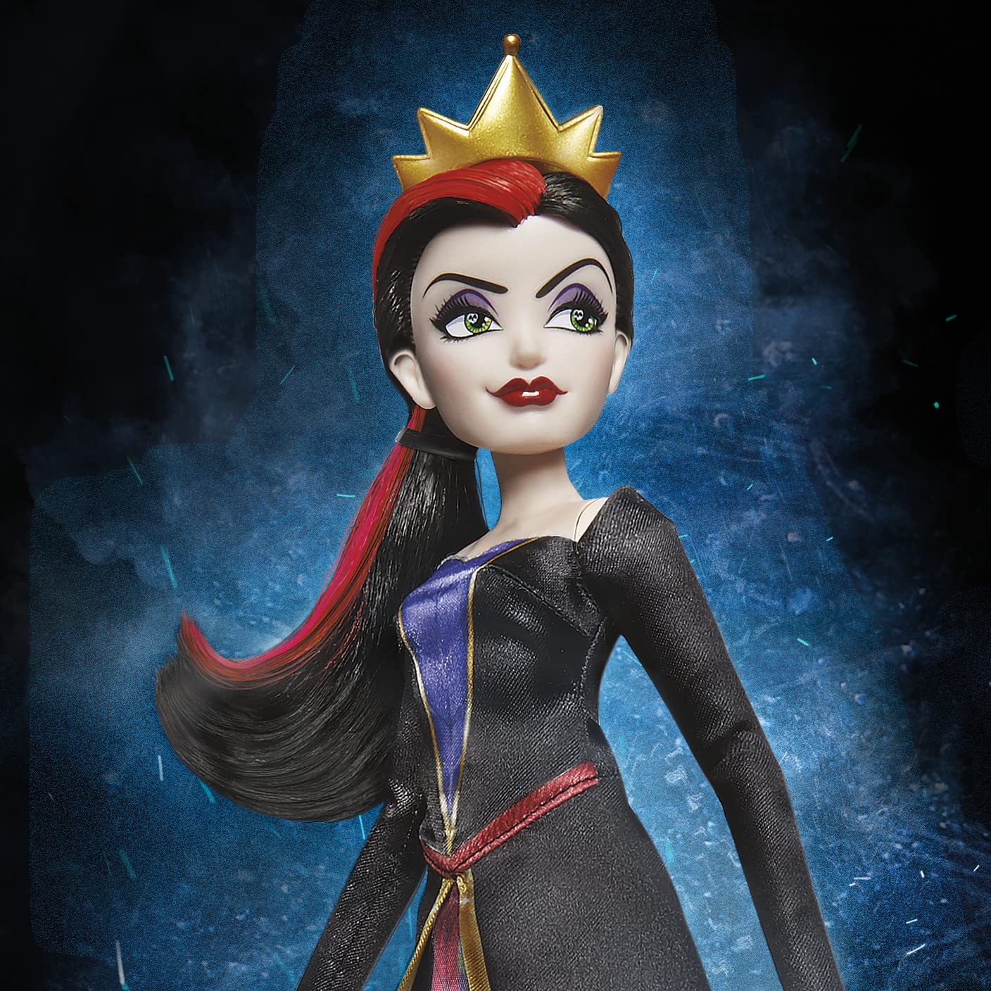 Disney Villains Evil Queen Fashion Doll, Accessories and Removable Clothes, Disney Villains Toy for Kids 5 Years Old and Up