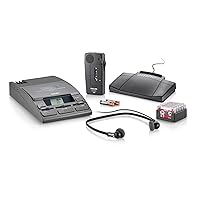Philips LFH0064 Pocket Memo Dictation and Playback Set Mini Cassette Anthracite