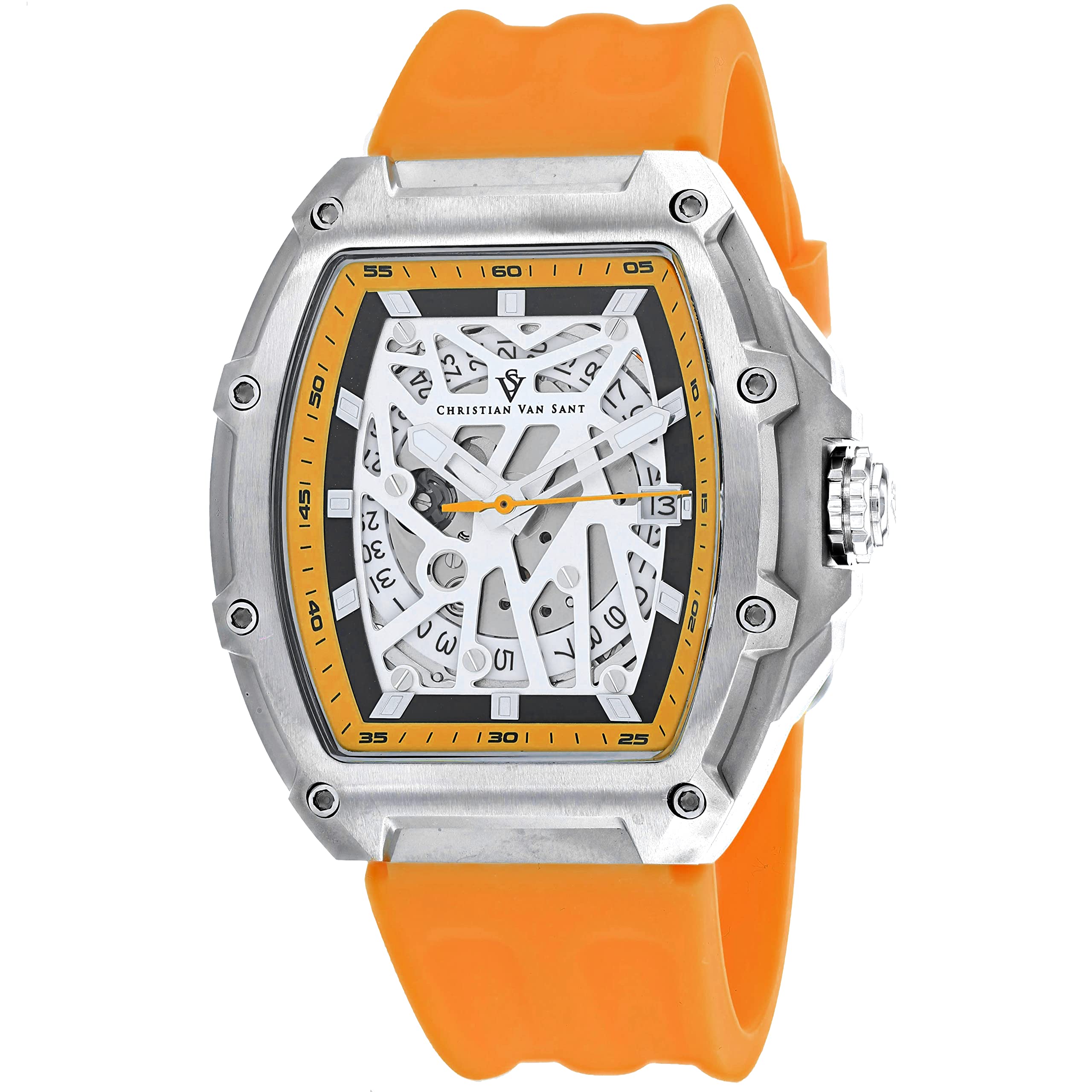 Christian Van Sant Odyssey Watch | White Dial Watch (Model:CV6193)