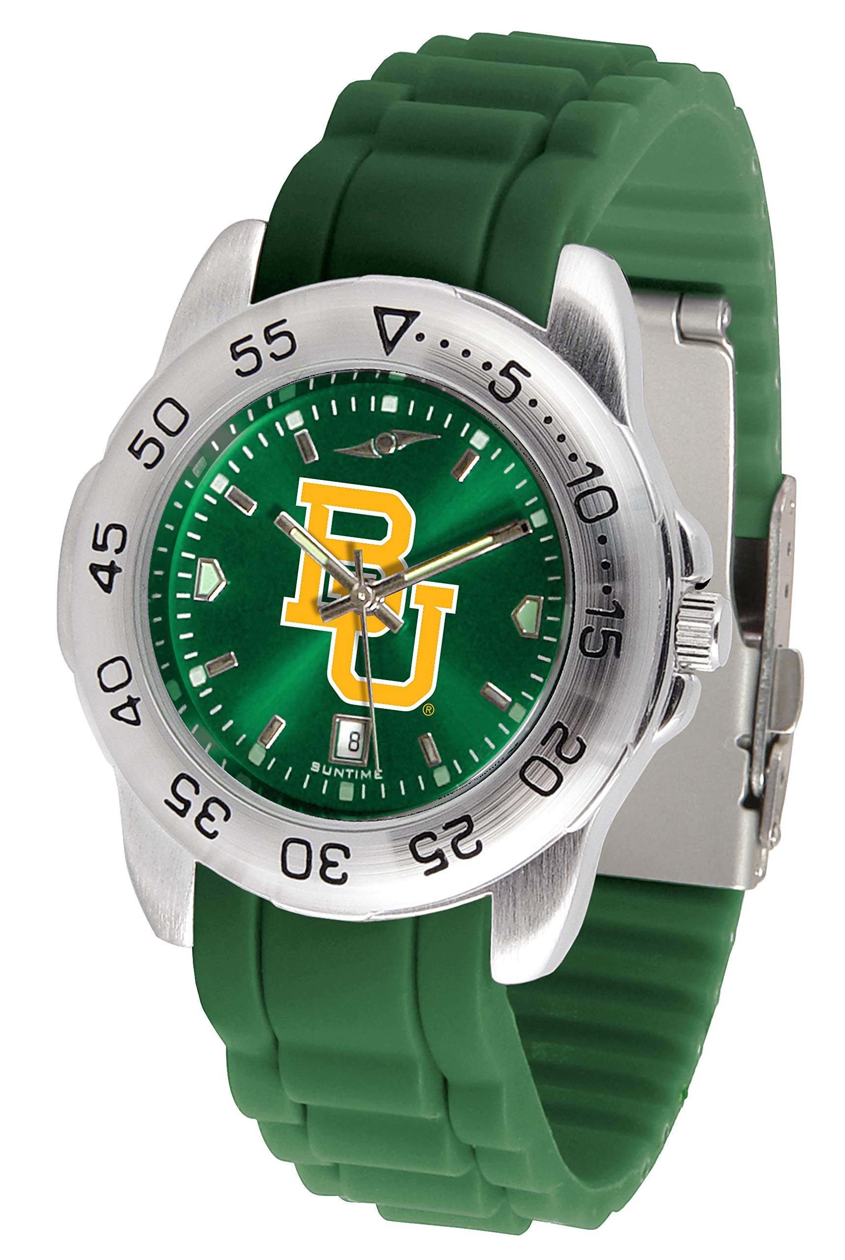 Suntime Baylor Bears - Sport AC AnoChrome Silicone Jelly Band Watch