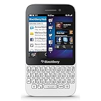 BlackBerry Q5 Unlocked for all GSM Carriers Worldwide Smartphone - International Version - White