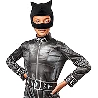 Rubie's Girl's DC Selina Kyle: The Batman Movie Fabric Costume Mask, As Shown, One Size