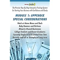 APPENDIX, Research and Development: How to Identify Your Money Making Business Idea (Starting a Business 1-2-3: Premier Step-By-Step Interactive Training ... Business with Confidence & Clarity Book 1)