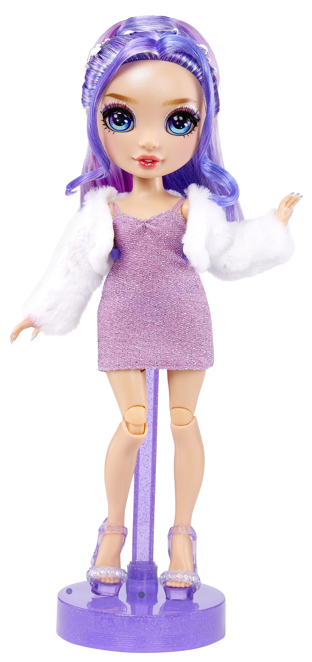 Rainbow High Fantastic Fashion Violet Willow - Purple 11” Fashion Doll and Playset with 2 Complete Doll Outfits, and Fashion Play Accessories, Great Gift for Kids 4-12 Years Old