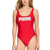 PUMA Women's Scoop Back One Piece Swimsuit