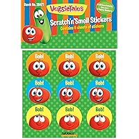 VeggieTales Scratch'n'Smell Stickers, Assorted Colors/Scents, 54 Stickers Per Pack, 3-3/4