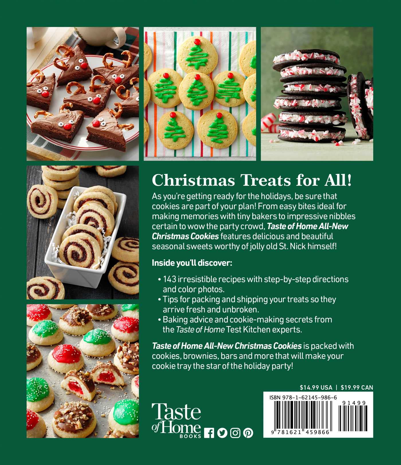 Taste of Home All New Christmas Cookies: 143 sweet specialties sure to make your holiday merry and bright (2) (TOH Mini Binder)