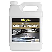 STAR BRITE Premium Marine Polish - Maximum UV Protection & High Gloss Finish - UV Inhibitors Stop Fading, Chalking & Oxidation While Repelling Water, Stains & Marine Deposits