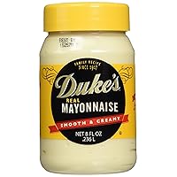 Dukes Real Mayonnaise - Two 8 Fl Oz Jars