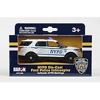 Daron NYPD Die-Cast Ford Police Interceptor 1/43 (NY71400)