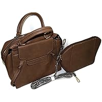 Leather Handbag with Cover