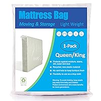 Mattress Bag for Moving and Storage, Fits Queen and King Size Mattress, 1 Pack
