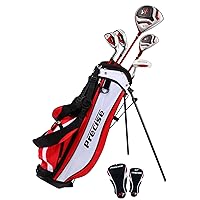 Distinctive Left Handed Junior Golf Club Set for Age 6 to 8 (Height 3'8