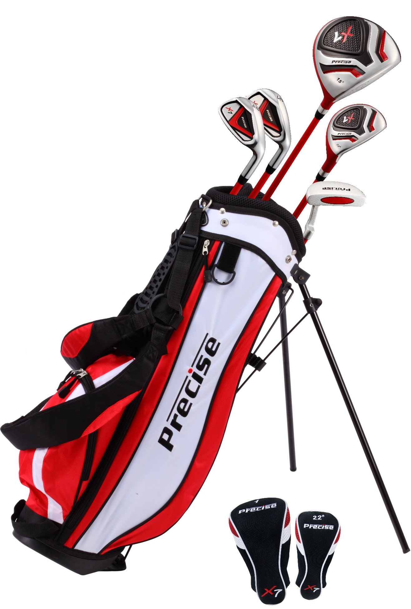 Distinctive Left Handed Junior Golf Club Set for Age 6 to 8 (Height 3'8