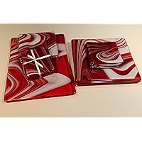 Limited Edition Candy Cane 4 Person Place Setting
