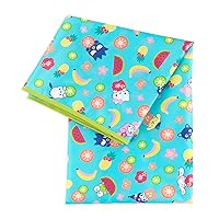 Bumkins Baby Splat Mat for Under High Chair, Babies Toddlers Eating Mess Mat, Waterproof Reusable Cloth for Arts and Crafts, Play Mat for Kids, Fabric 42inx42in