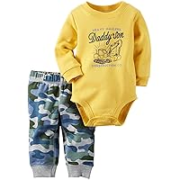 Carter's Baby Boys' Bodysuit Pant Sets 121g827