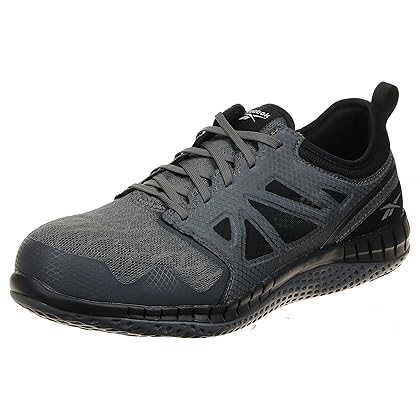 Reebok mens Zprint Work Safety Toe Athletic Work Industrial Construction Shoe, Dark Grey, 10 US