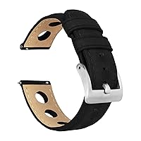 Barton Racing & Rally Horween Leather Straps with Integrated Quick Release Spring Bars - Standard Length fits Wrists 5