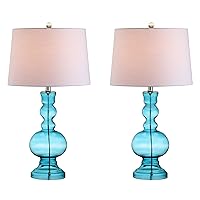 JONATHAN Y JYL1061A-SET2 Set of 2 Table Lamps Genie 28.5